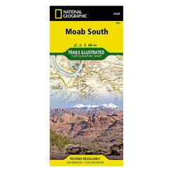 National Geographic 501 Moab South Map